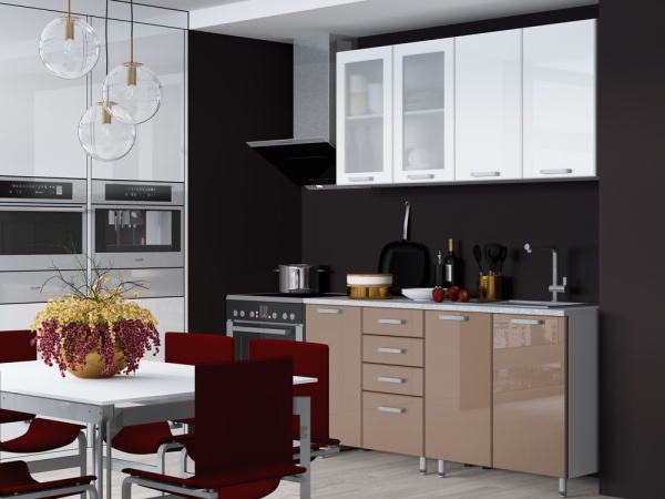 Кухонный Гарнитур Настя Глянец 1600 мм/Разные Цвета