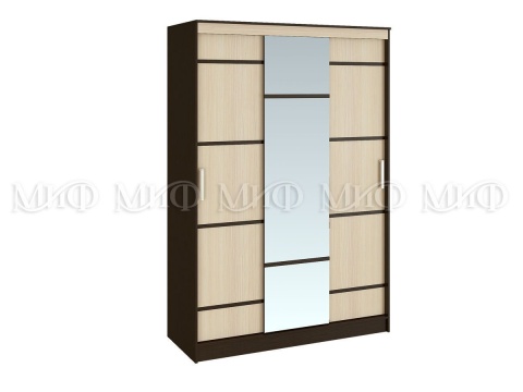 Шкаф-Купе Сицилия Венге/Белфорт (Ш -1500 × В -610 × Г-588 мм)