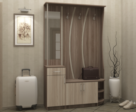 Прихожая Ксюша-3/Разные Цвета (1,12х2,0х0,38)