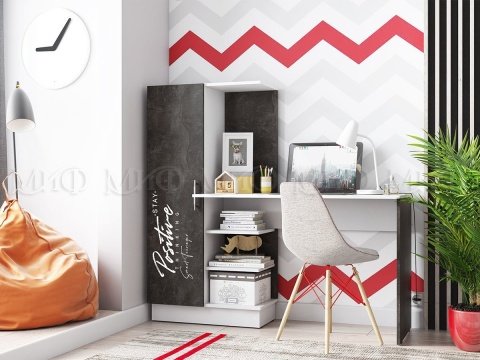 Письменный Стол Вегаc NEW №1 Позитив/Ш-1450 x В-1350 x Г-500 мм